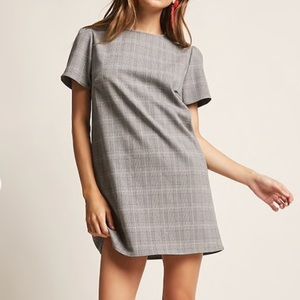 Plaid Shift Dress